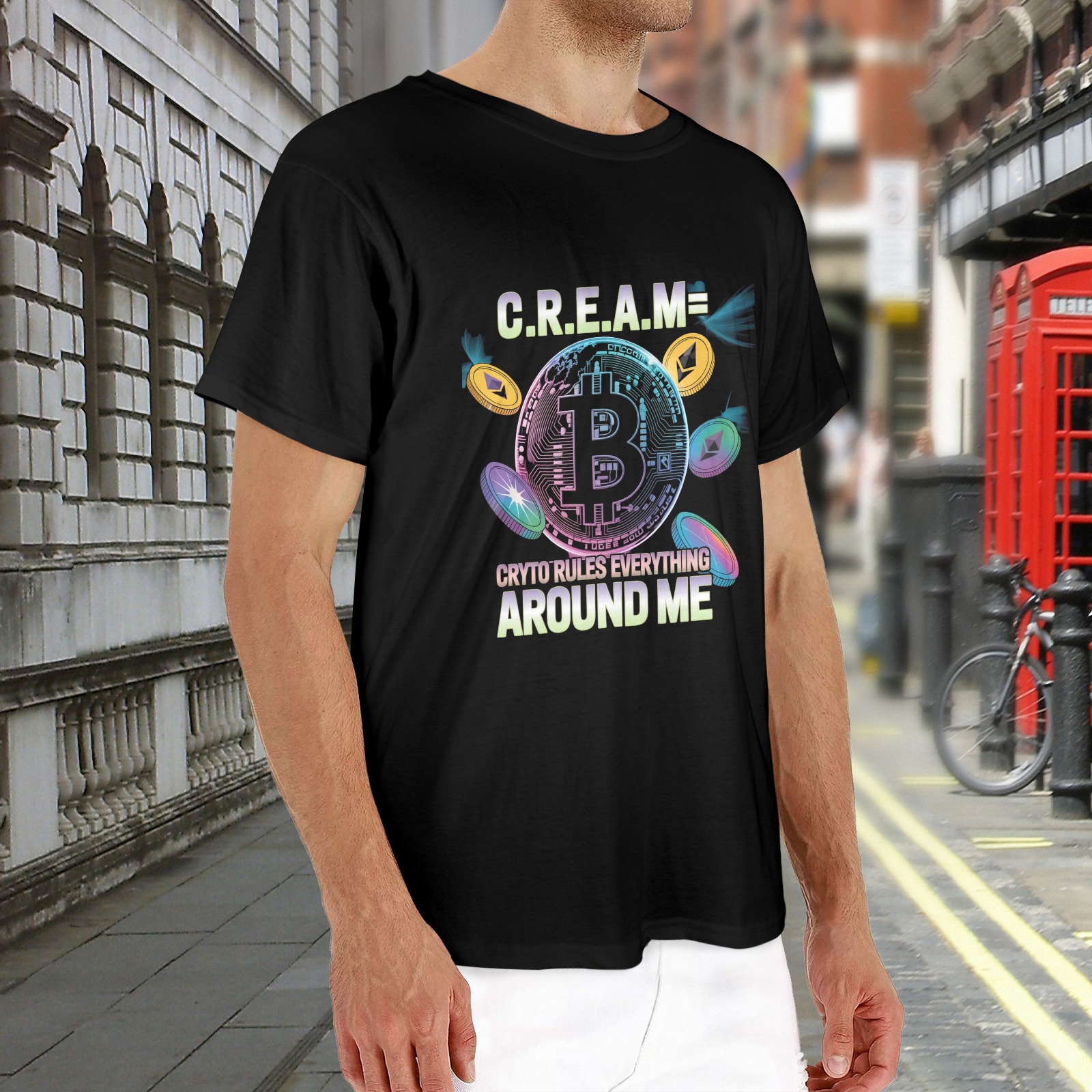 C.R.E.A.M Mens graphic T - Image 3